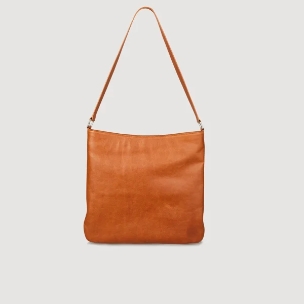 New Besace En Cuir Grainé Homme Grands Sacs | Sacs À Bandoulière