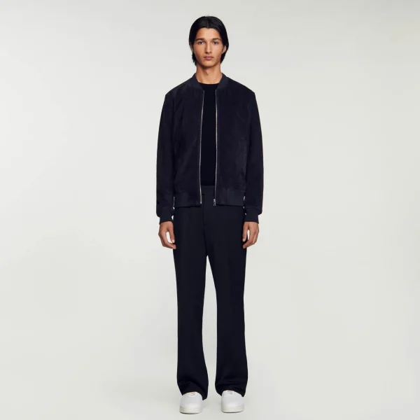 Online Blouson En Cuir Suédé Homme Cuirs | Manteaux & Blousons