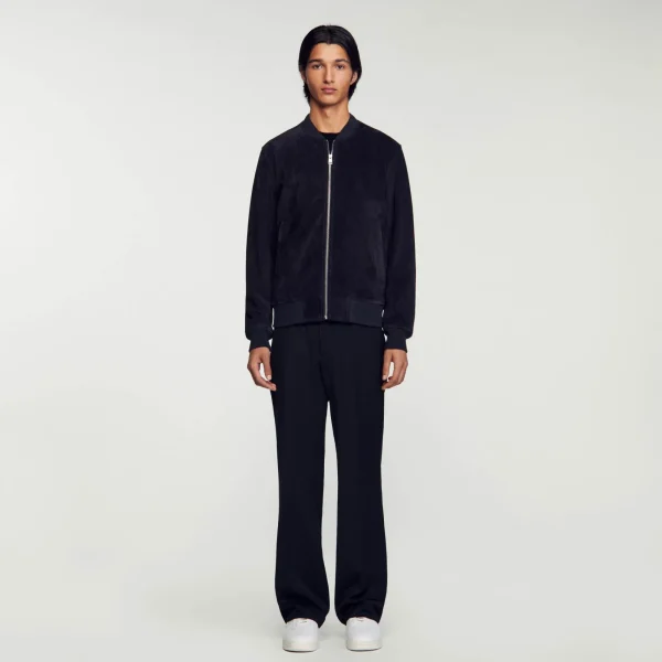 Online Blouson En Cuir Suédé Homme Cuirs | Manteaux & Blousons