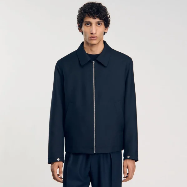 Store Blouson Zippé Homme Manteaux & Blousons