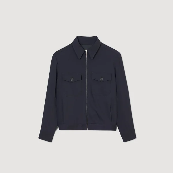 New Blouson Zippé Homme Manteaux & Blousons