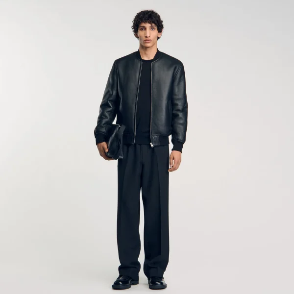 Online Bomber En Shearling Homme Manteaux & Blousons