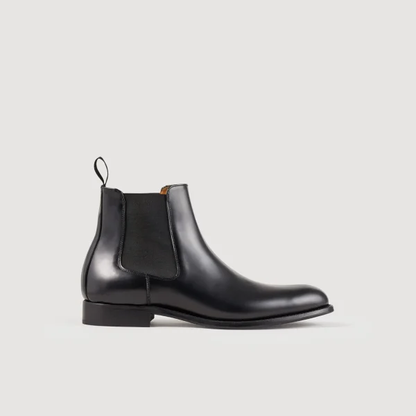 Online Bottines Chelsea En Cuir Homme Chaussures De Ville