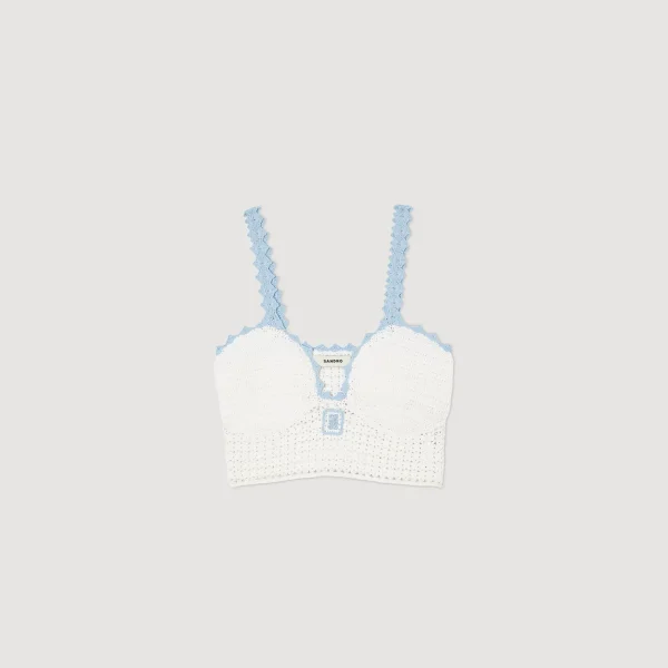 Sale Brassière En Crochet Femme Ensembles | Pulls & Cardigans