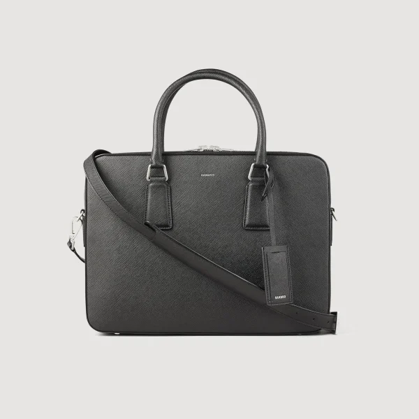 Outlet Briefcase Slim En Cuir Reconstitué Homme Sacs À Bandoulière | Sacs Business