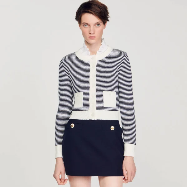 Shop Cardigan En Maille Bouclette Femme Ensembles | Pulls & Cardigans