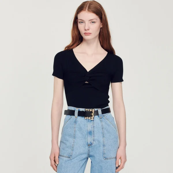 Flash Sale Ceinture Large En Cuir Et Boucle Carrée Femme Ceintures