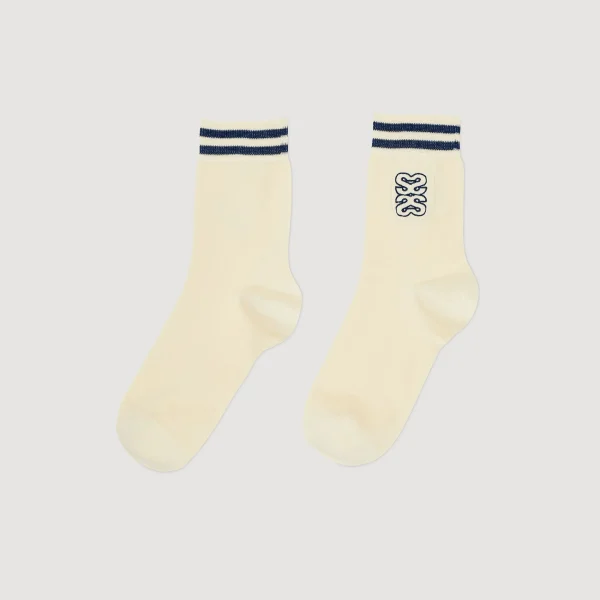 Flash Sale Chaussettes Brodées Femme Chaussettes