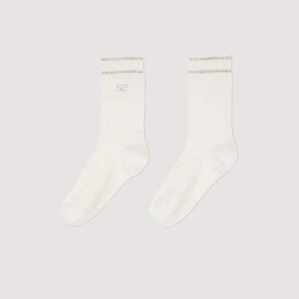 Best Sale Chaussettes Strassées Femme Chaussettes