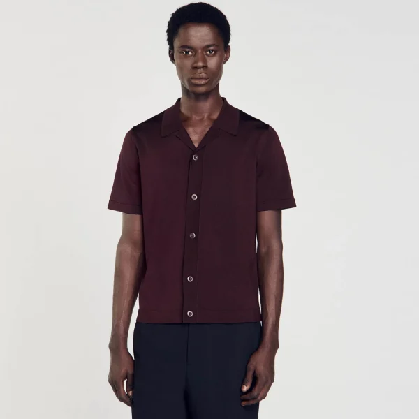 Sale Chemise à Manches Courtes Homme Pulls & Gilets | Chemises