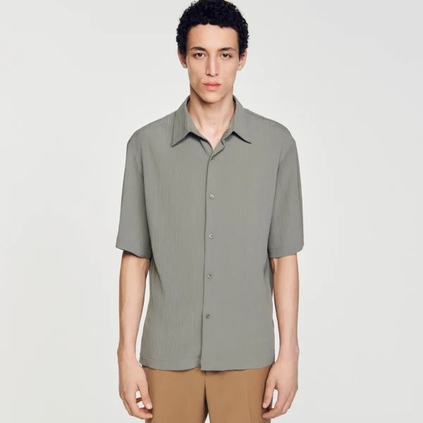 New Chemise à Manches Courtes Homme Chemises