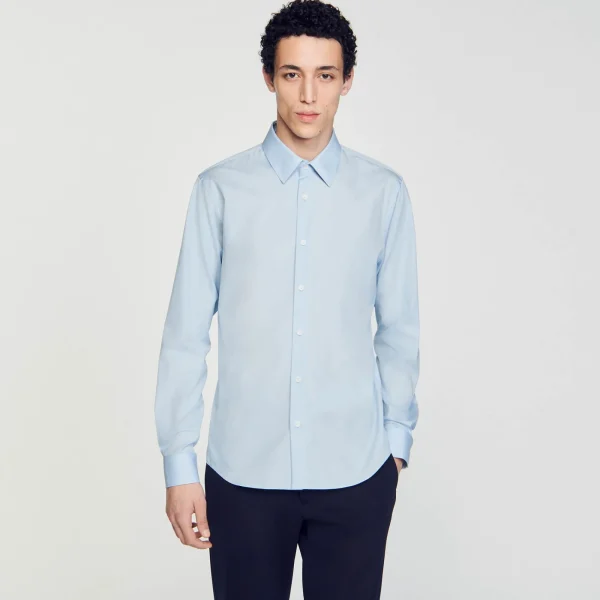 Discount Chemise à Manches Longues Homme Chemises