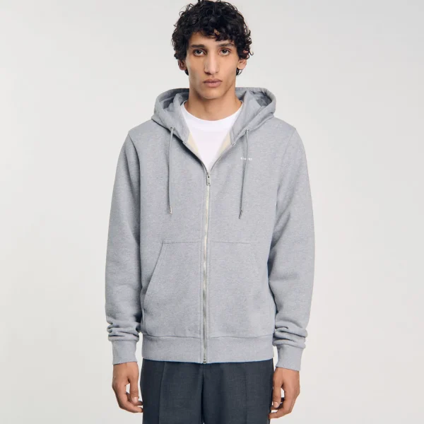 Clearance Hoodie Homme Brodé En Coton Biologique Homme Sweats & Joggings