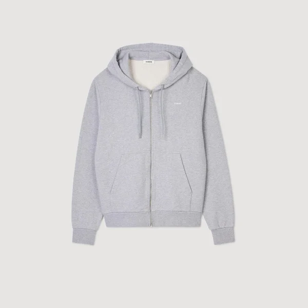 Clearance Hoodie Homme Brodé En Coton Biologique Homme Sweats & Joggings