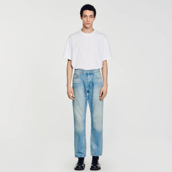 Cheap Jean Délavé Homme Jeans