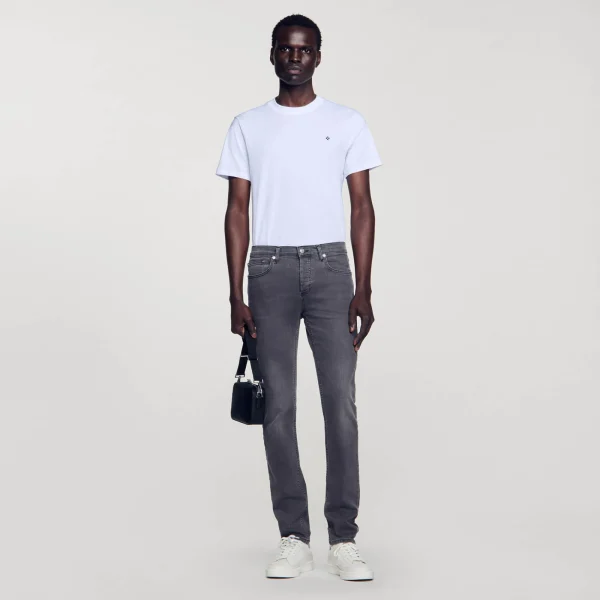 Outlet Jean Délavé Homme Jeans