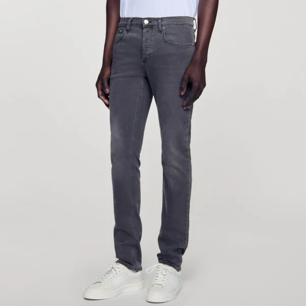 Outlet Jean Délavé Homme Jeans