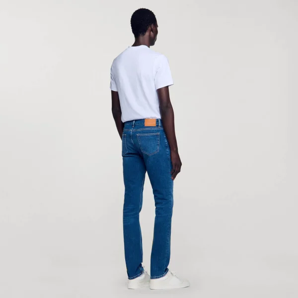 Sale Jean Slim Avec Délavage Waterless Homme Jeans