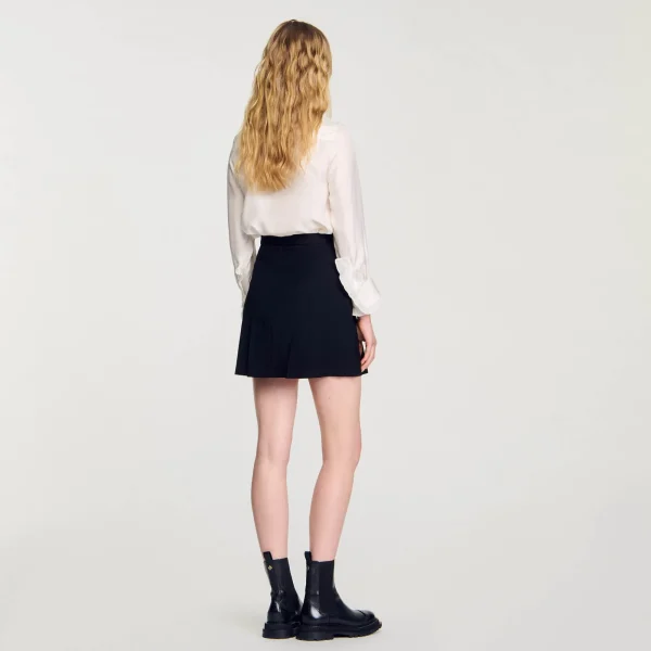 Flash Sale Jupe Courte à Plis Piqués Femme Jupes & Shorts