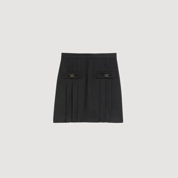 Flash Sale Jupe Courte à Plis Piqués Femme Jupes & Shorts