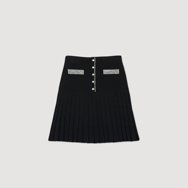 Online Jupe Courte Ornée De Perles Femme Ensembles | Jupes & Shorts