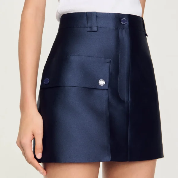 Shop Jupe Courte Satinée Femme Jupes & Shorts