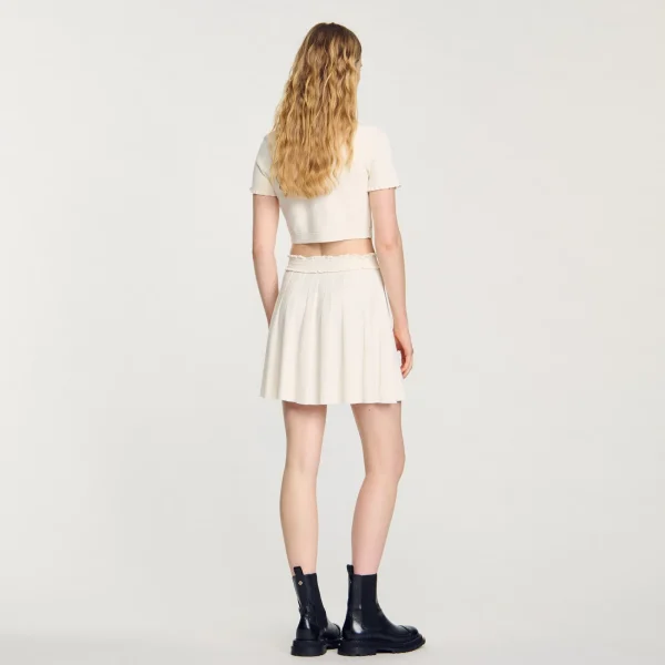 Sale Jupe En Maille Pointelle Femme Ensembles | Jupes & Shorts