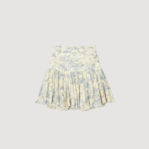 Best Sale Jupe Fleurie à Volants Femme Ensembles | Jupes & Shorts