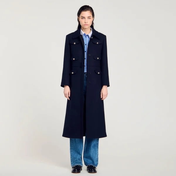 Shop Manteau Long Cintré Femme Manteaux