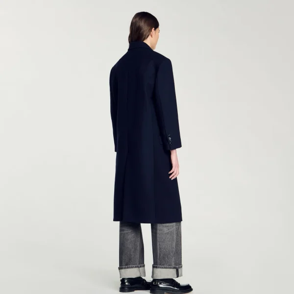 Flash Sale Manteau Long En Laine Mélangée Femme Manteaux