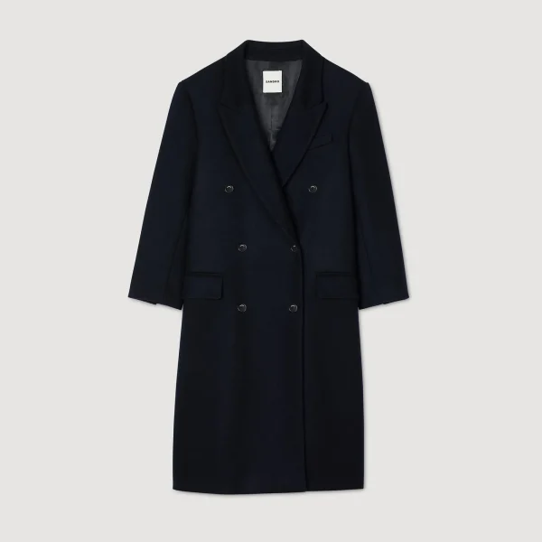 Flash Sale Manteau Long En Laine Mélangée Femme Manteaux