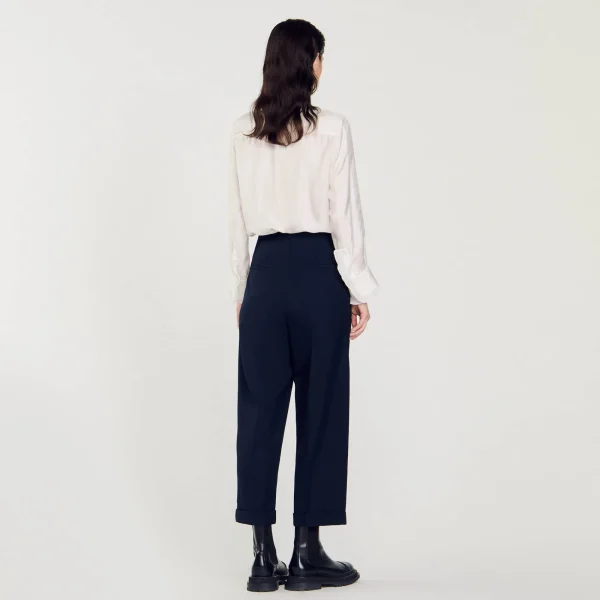 New Pantalon à Plis Femme Costumes | Pantalons & Jeans