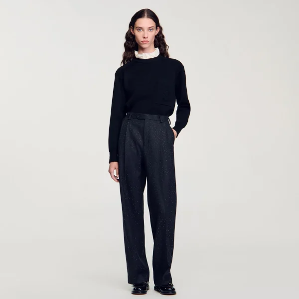 Store Pantalon à Rayures Femme Ensembles | Pantalons & Jeans