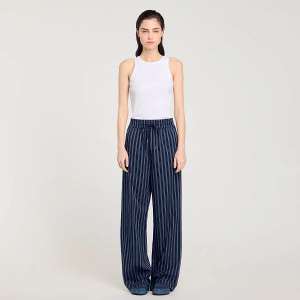 Discount Pantalon à Rayures Femme Ensembles | Pantalons & Jeans