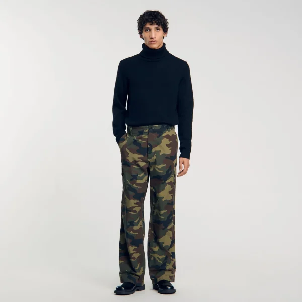 Best Sale Pantalon Cargo Camouflage Homme Pantalons & Shorts