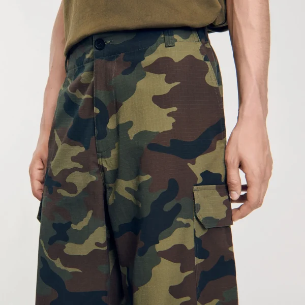 Best Sale Pantalon Cargo Camouflage Homme Pantalons & Shorts