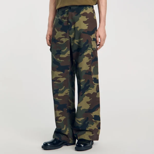 Best Sale Pantalon Cargo Camouflage Homme Pantalons & Shorts