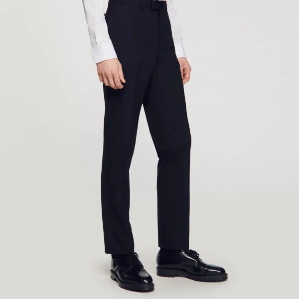 Cheap Pantalon De Costume à Coupe Classique Homme Pantalons & Shorts | Costumes & Smokings