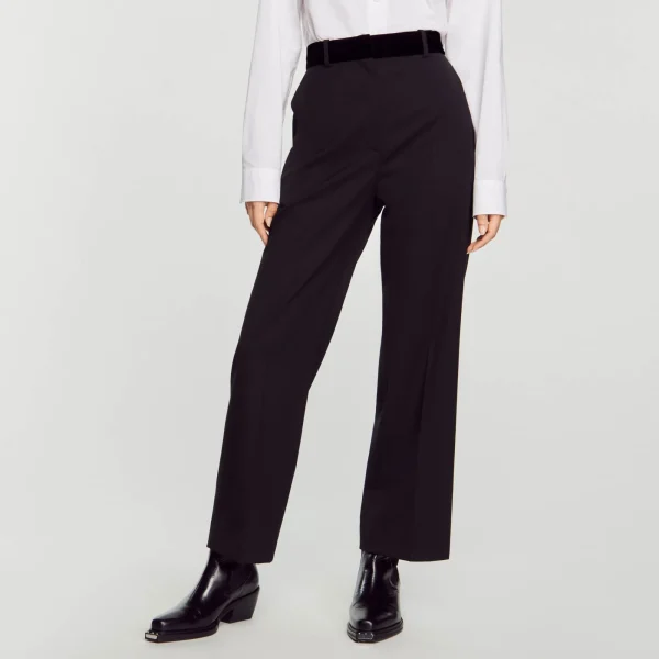 New Pantalon De Costume Droit Femme Costumes | Pantalons & Jeans