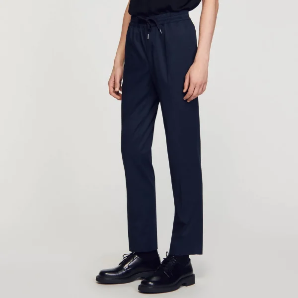 Cheap Pantalon Droit élastiqué Homme Pantalons & Shorts