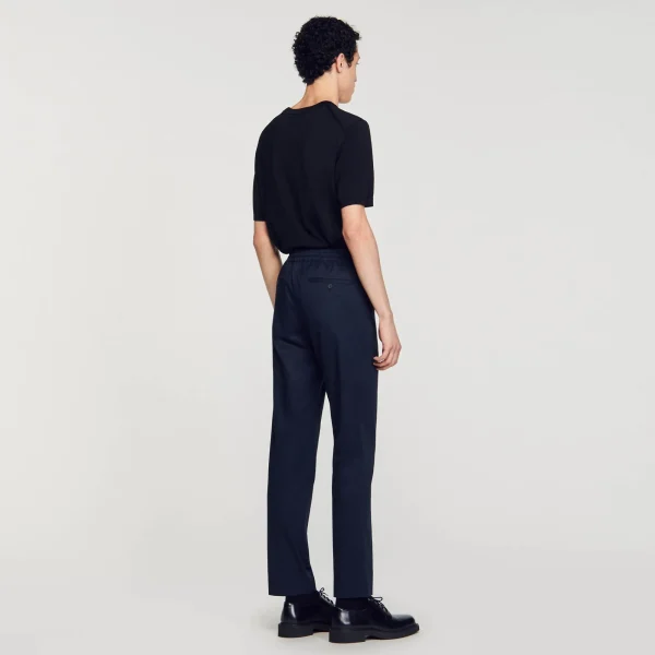 Cheap Pantalon Droit élastiqué Homme Pantalons & Shorts