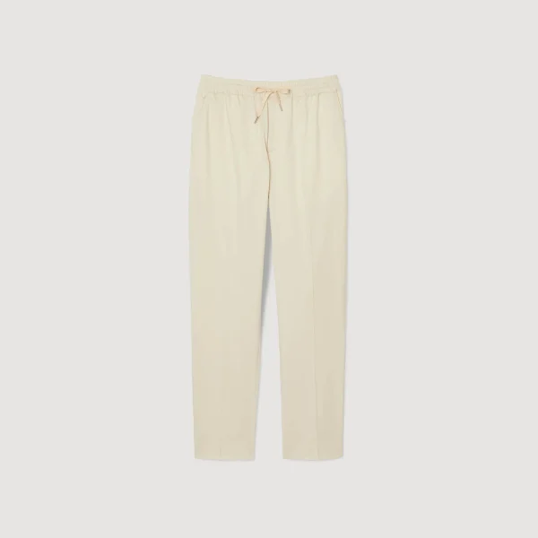 Online Pantalon Droit élastiqué Homme Pantalons & Shorts