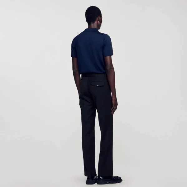 Cheap Pantalon En Laine Mélangée Homme Pantalons & Shorts