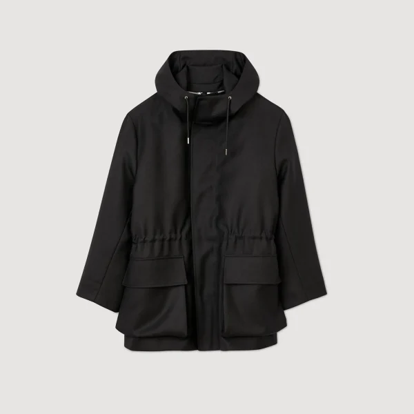 Shop Parka Oversize En Tissu Technique Homme Manteaux & Blousons