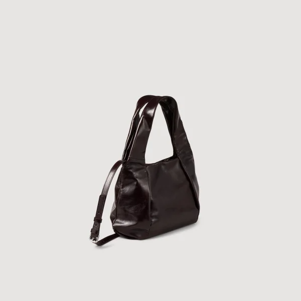 Cheap Petit Sac En Cuir Brillant Femme Sacs Cabas | Sacs Porté Épaule