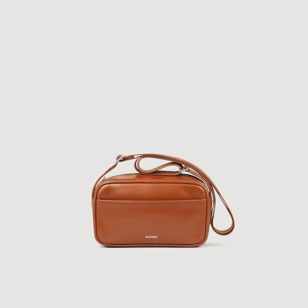 Best Petit Sac En Cuir Lisse Homme Mini Sacs | Sacs À Bandoulière