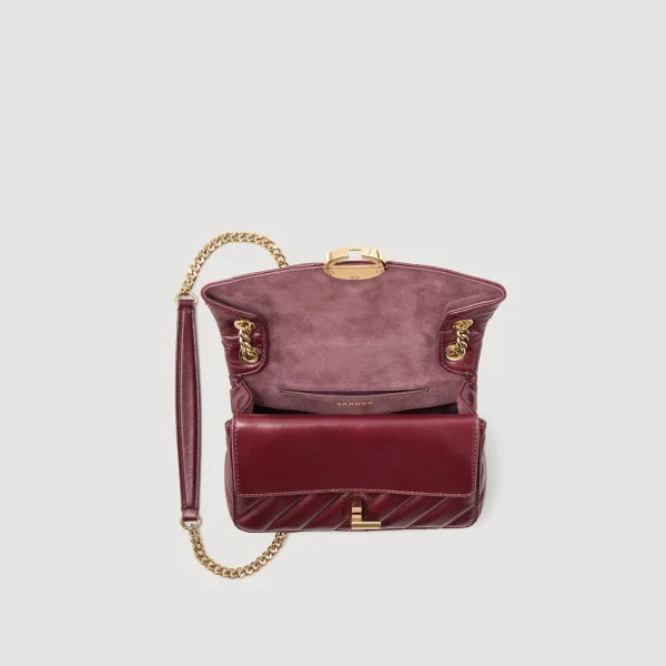 Outlet Petit Sac Yza En Cuir Lisse Femme Sacs Porté Épaule | Sacs À Bandoulière