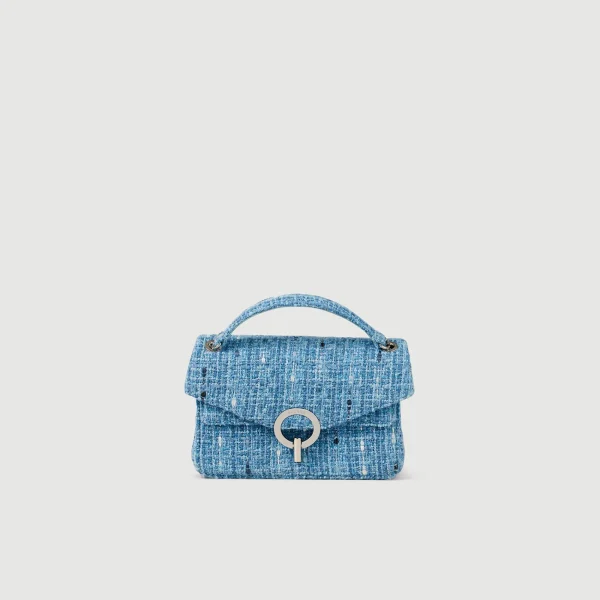 New Petit Sac Yza En Tweed Femme Sacs Porté Épaule | Mini Sacs