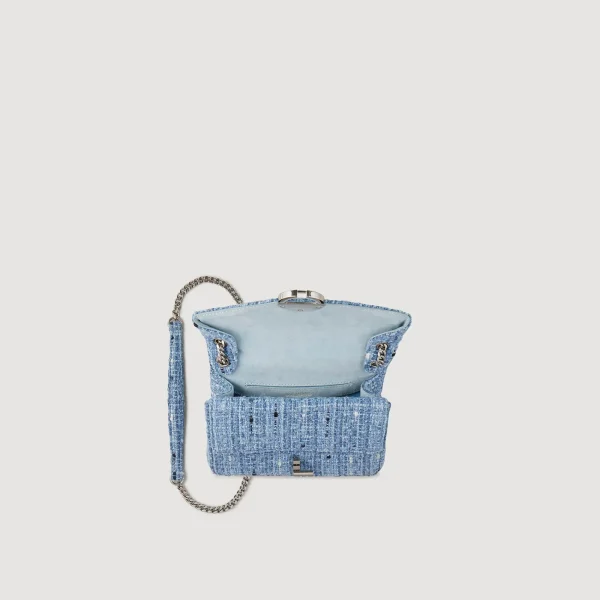 New Petit Sac Yza En Tweed Femme Sacs Porté Épaule | Mini Sacs