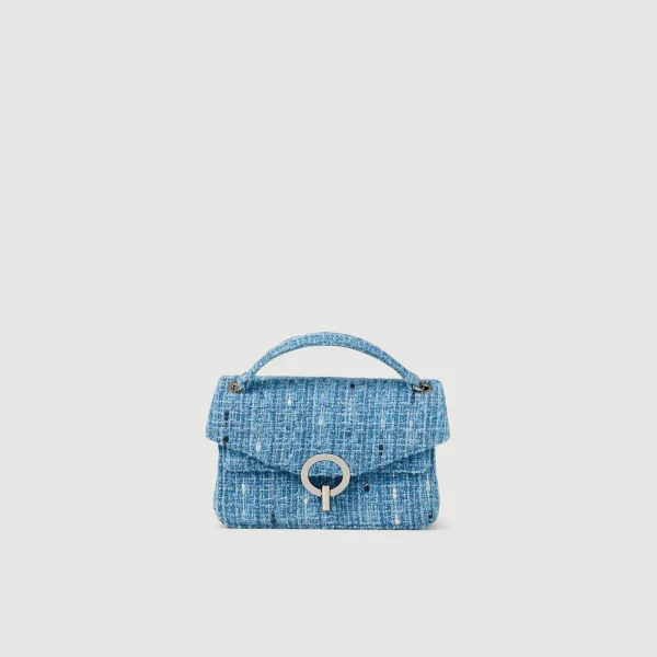 New Petit Sac Yza En Tweed Femme Sacs Porté Épaule | Mini Sacs